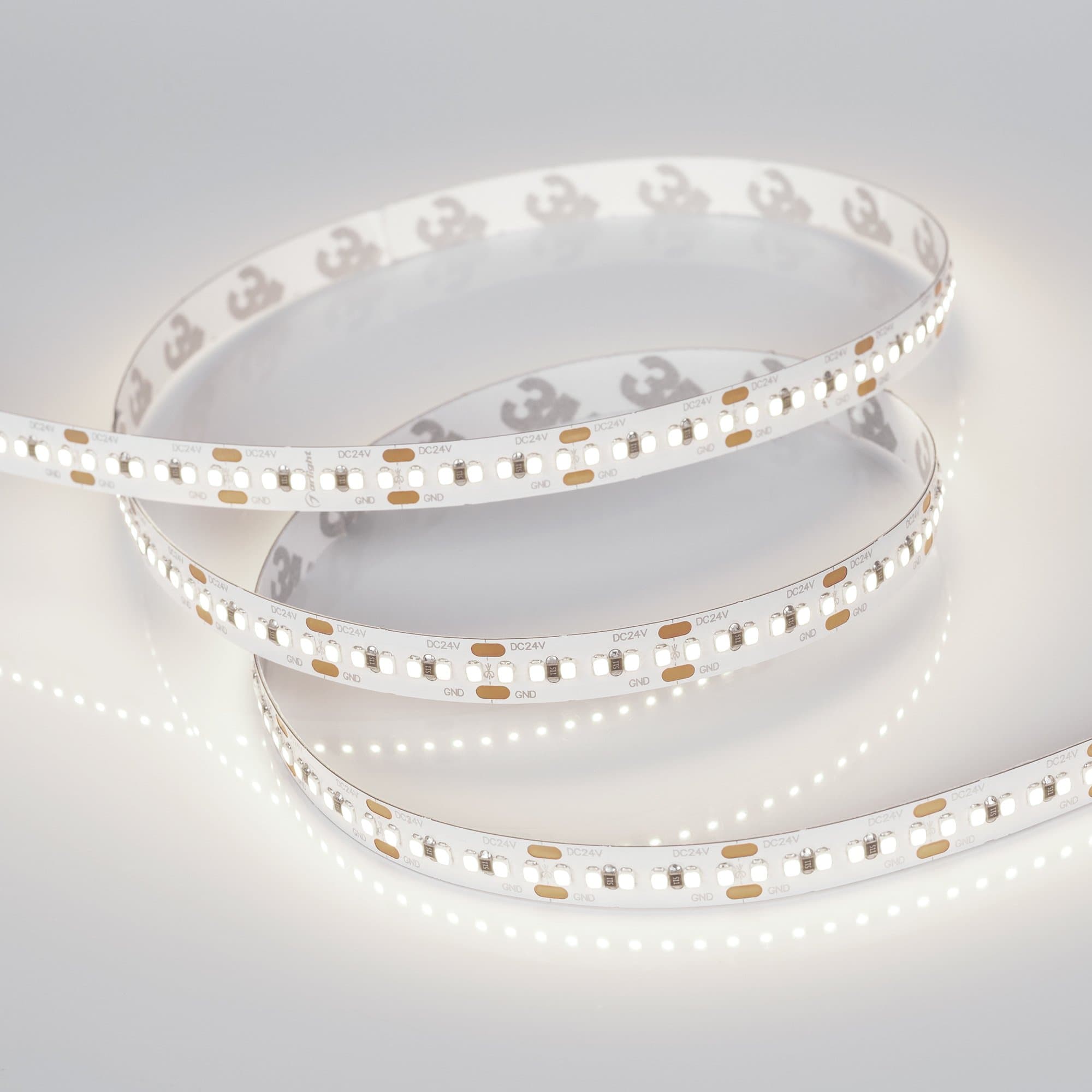 Arlight Светодиодная лента MICROLED-M300-8mm 24V Day4000 (8 W/m, IP20, 2216, 5m) (Открытый) 023558(2) — миниатюра 5