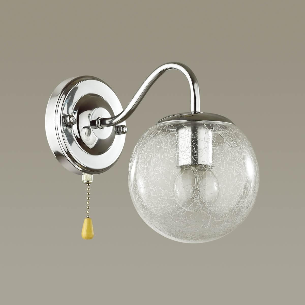Lumion 4551/1W COMFI LN21 068 хром Бра E27 60W 220V DARCY — миниатюра 2