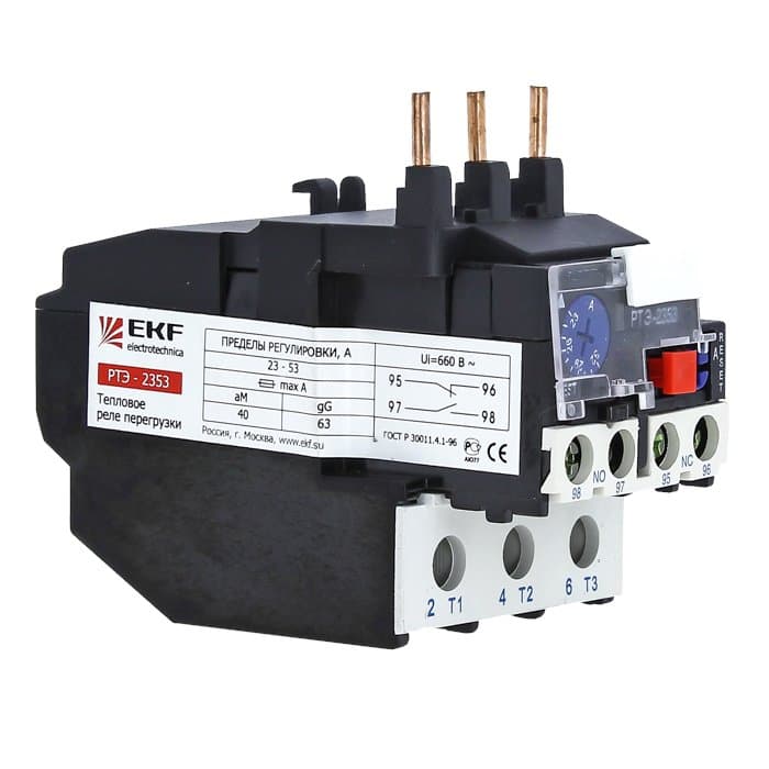 EKF PROxima Реле тепловое РТЭ-2355 30-40А — миниатюра 3
