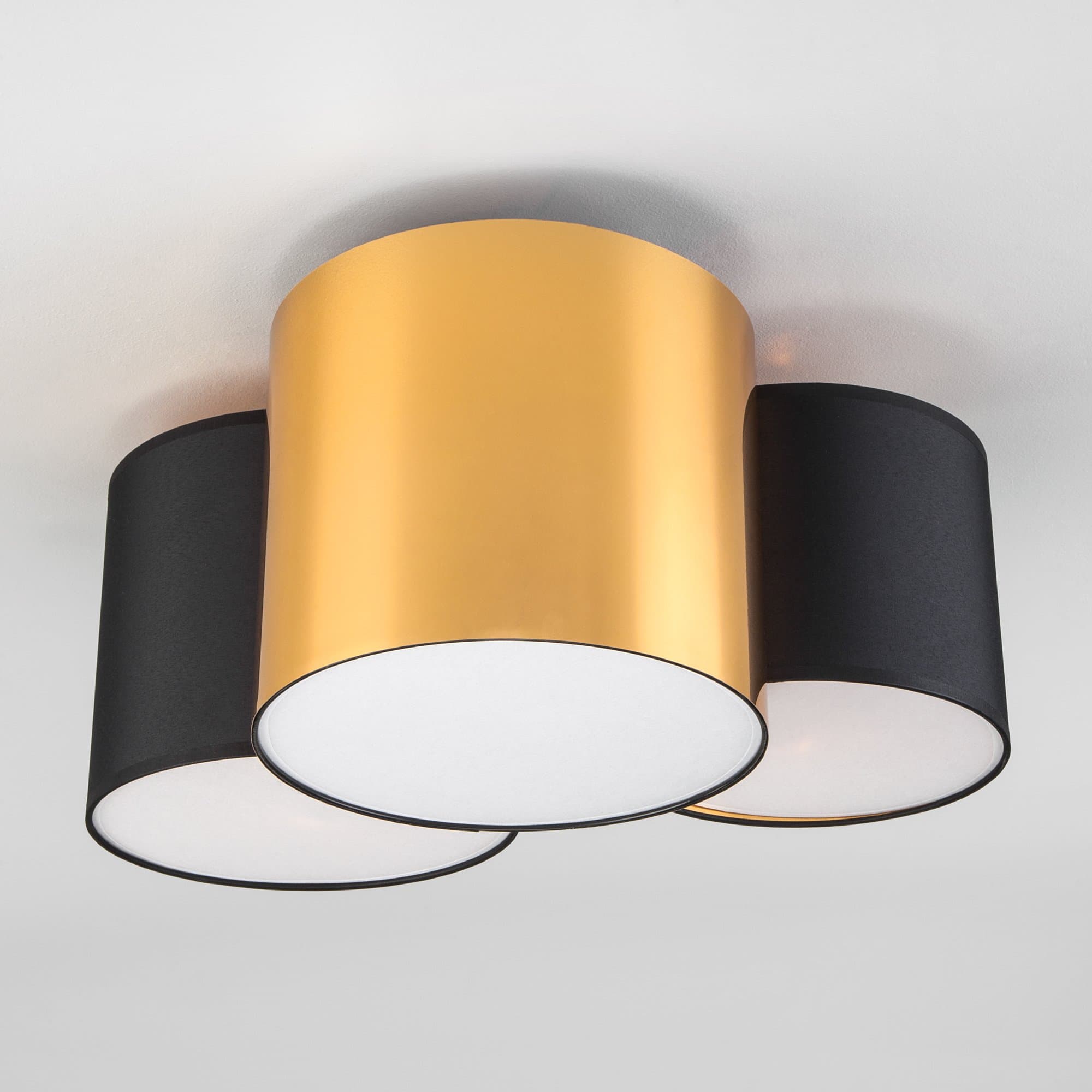Eurosvet 3445 Светильник потолочный Mona Black/Gold a055677 — миниатюра 2