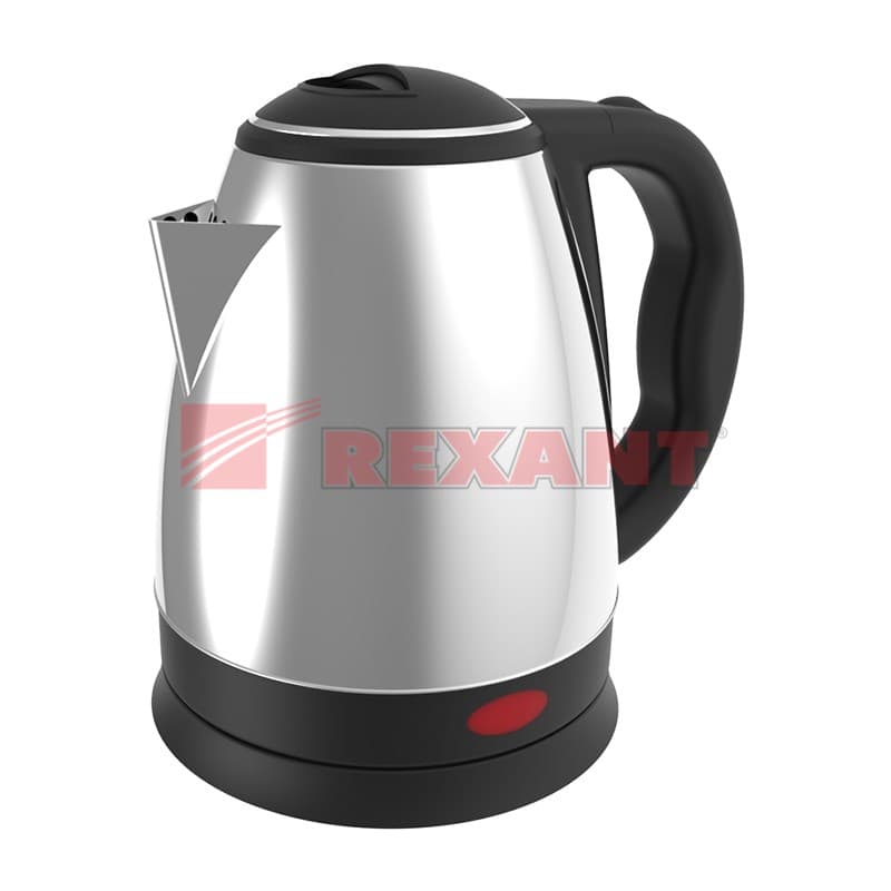 Чайник электрический DX3015 1,5 л/1850 Вт; нержавеющая сталь Rexant 60-0704