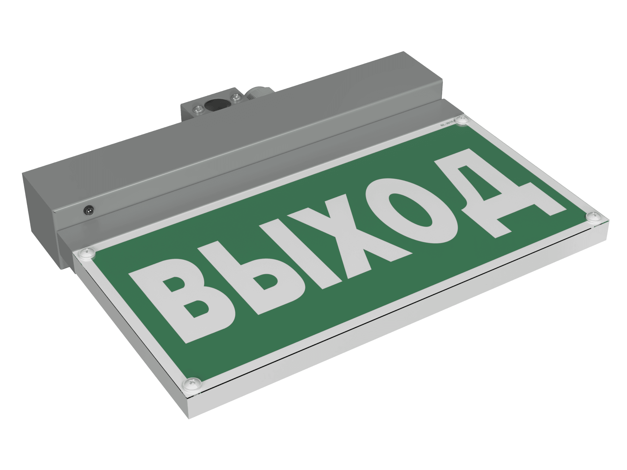 Белый свет Световой указатель BS-NEXTRINO-71-S1-INEXI3 Gray a15512 — миниатюра 2
