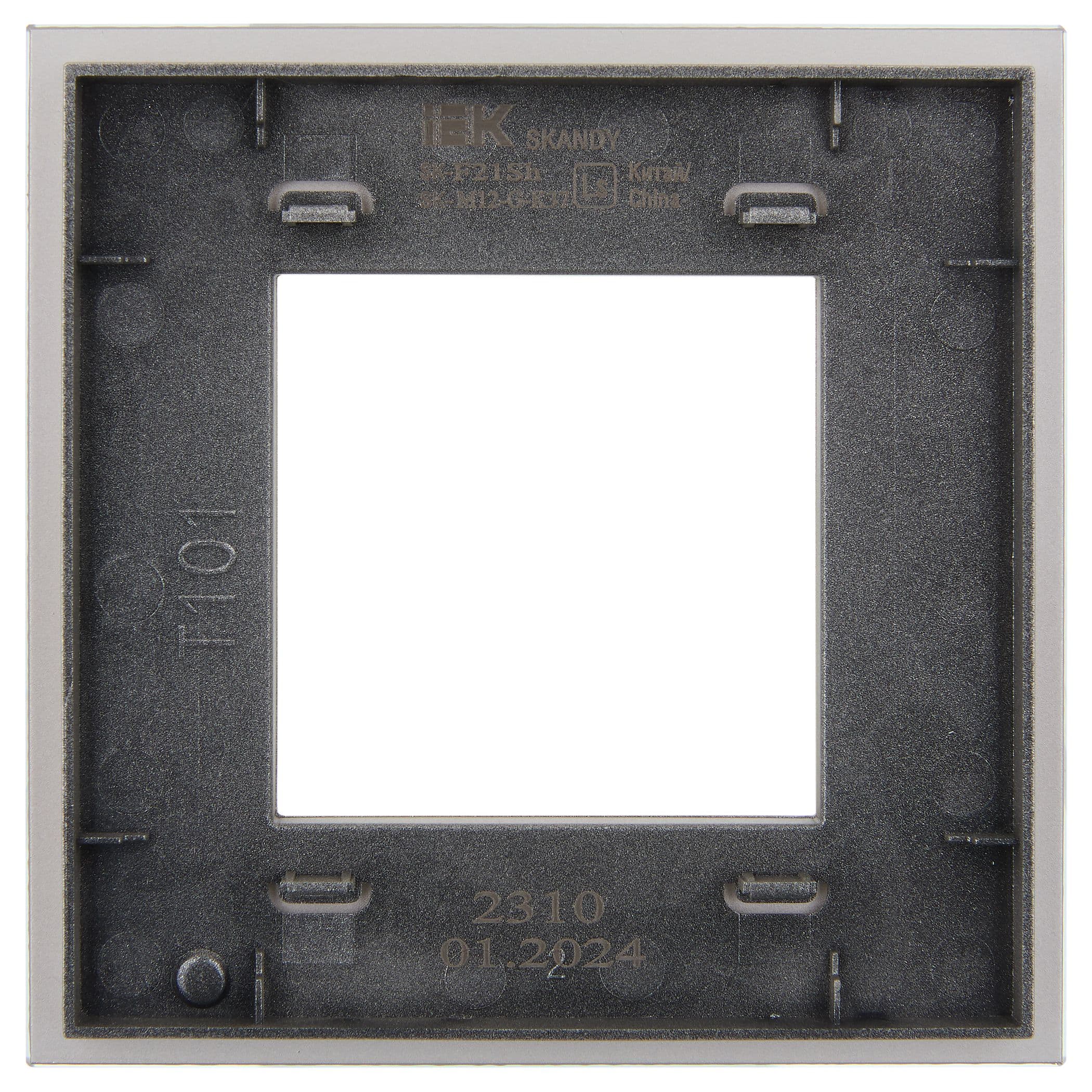 IEK SKANDY Стекло Шампань Рамка 1-ая SK-F21Sh — миниатюра 3