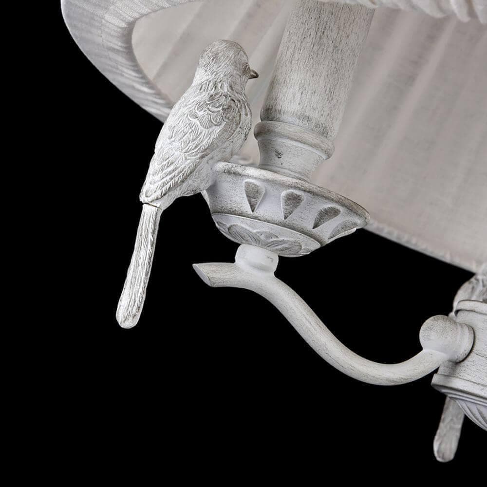 Maytoni Elegant Bird Белый Антик Люстра 3xE14 40W ARM013-33-W — миниатюра 9