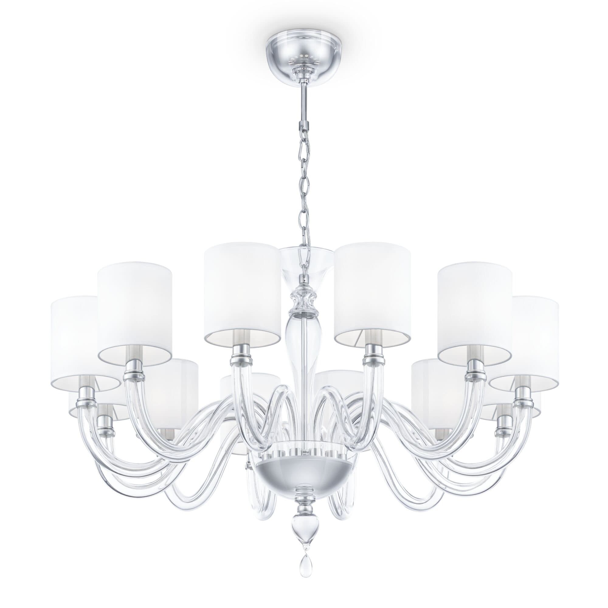 Maytoni Neoclassic Leti Прозрачный Люстра E14 40W DIA012PL-12TR — миниатюра 2