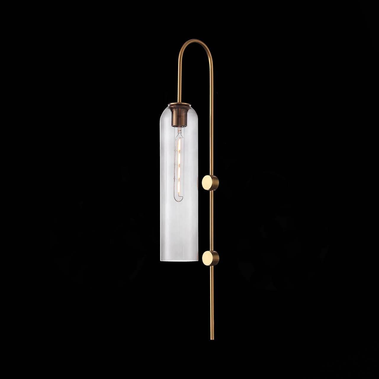 ST Luce SL1145.341.01 Светильник настенный Латунь/Дымчатый E27 1*60W — миниатюра 3