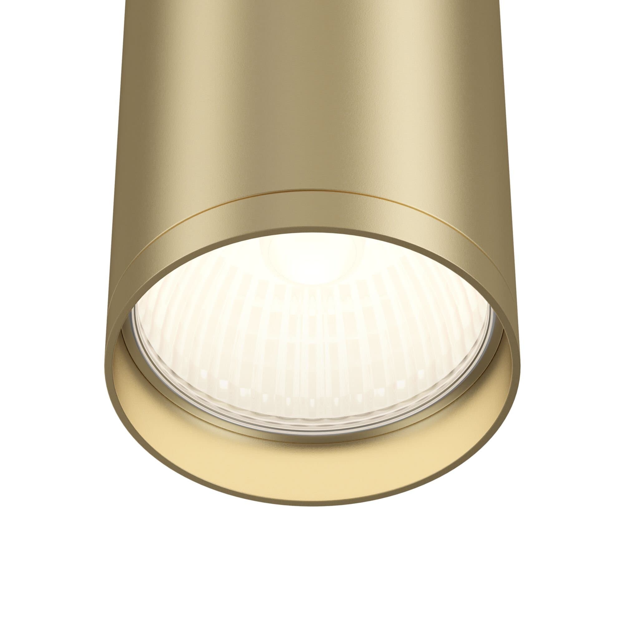 Maytoni Ceiling & Wall FOCUS S Матовое Золото Потолочный светильник C052CL-01MG — миниатюра 3