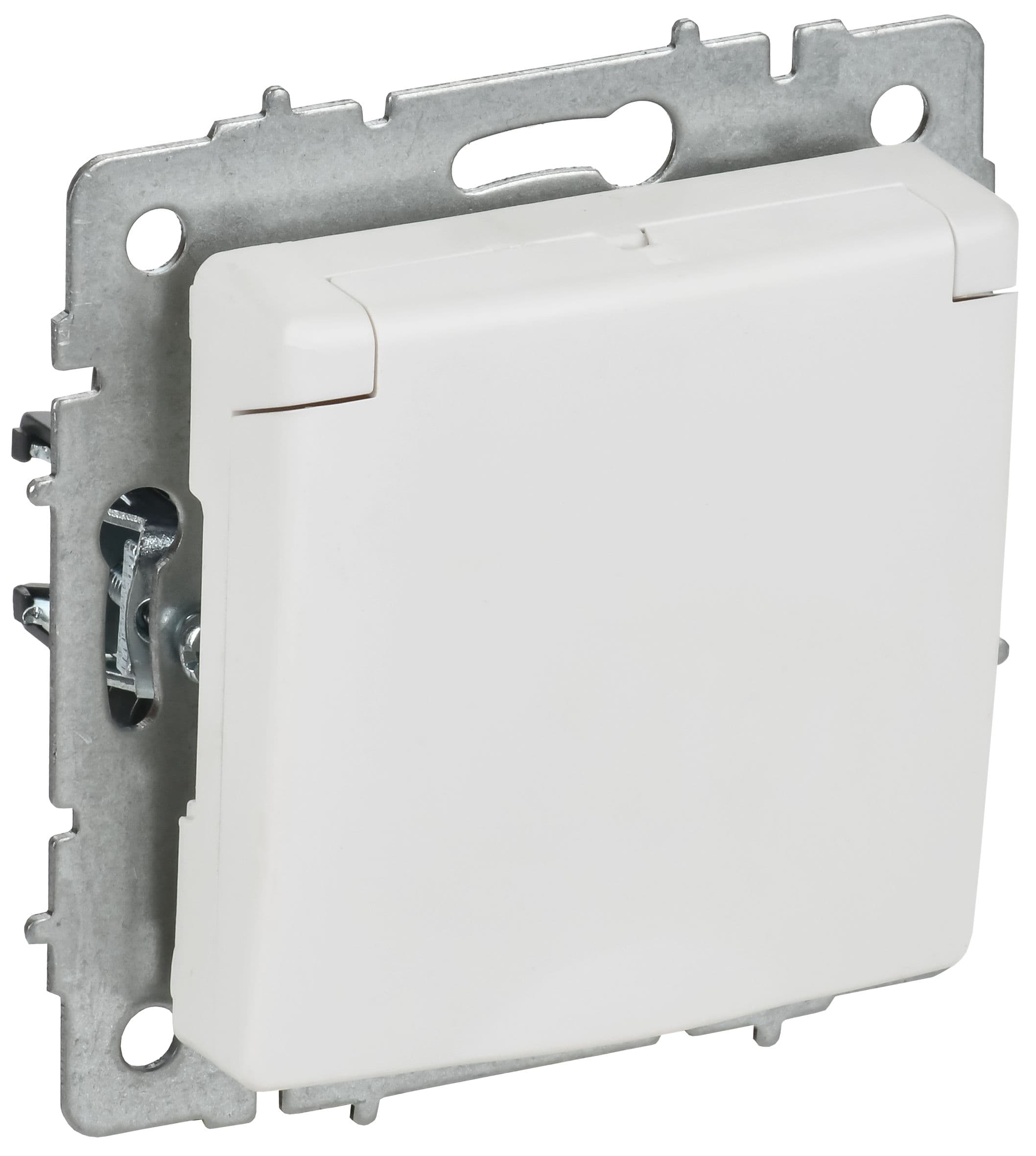 IEK BRITE Роз. с з/к/ш с кр. 16А IP20 РСбш10-3-БрАБ а/б — миниатюра 1
