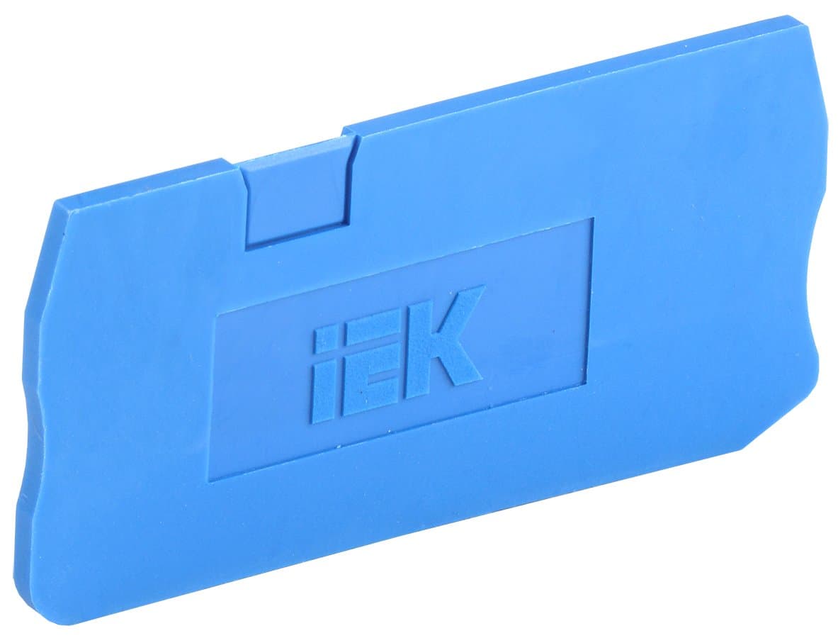 IEK Заглушка для КПИ 3в-1,5/2,5 3 вывода синяя