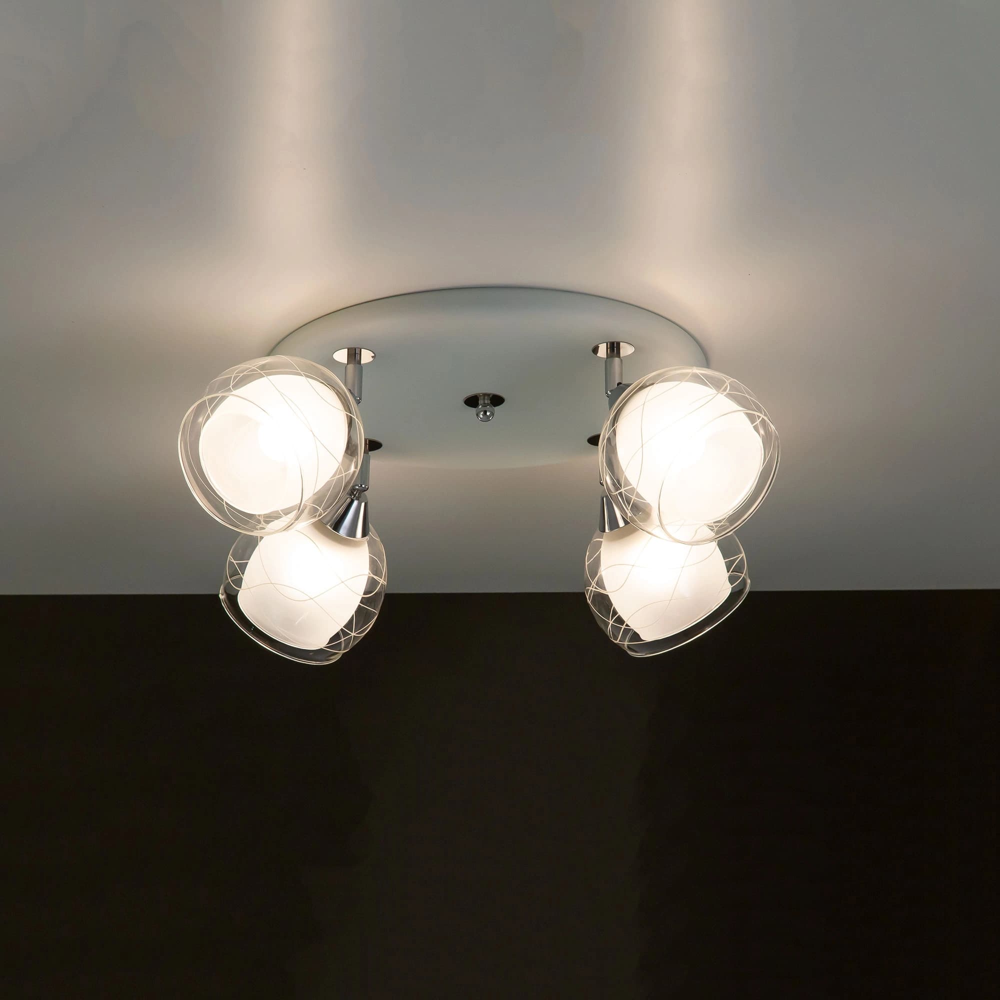 Citilux CL158141 Самба Бел+Хром Светильник Люстра — миниатюра 5