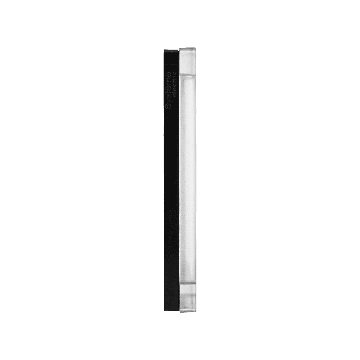 Systeme Electric ArtGallery Pure Матовое органическое стекло Черный Рамка 1-ая — миниатюра 3