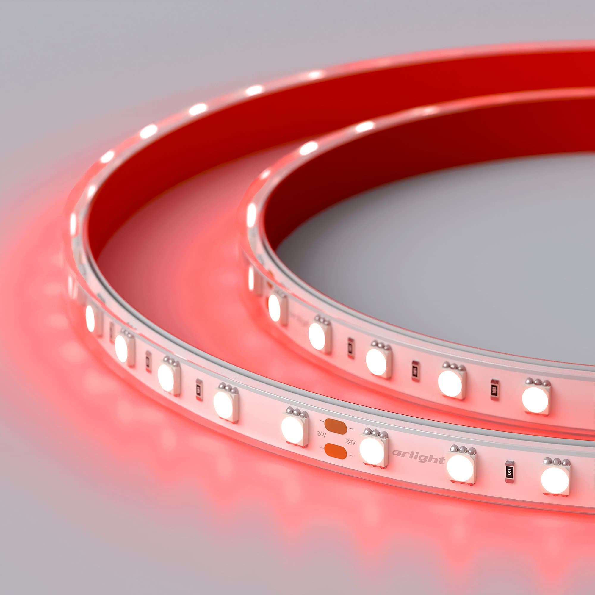 Arlight Лента герметичная RTW-PFS-B60-13mm 24V Red (14.4 W/m, IP68, 5060, 5m) ( 14.4 Вт/м, IP68) 036463 — миниатюра 2