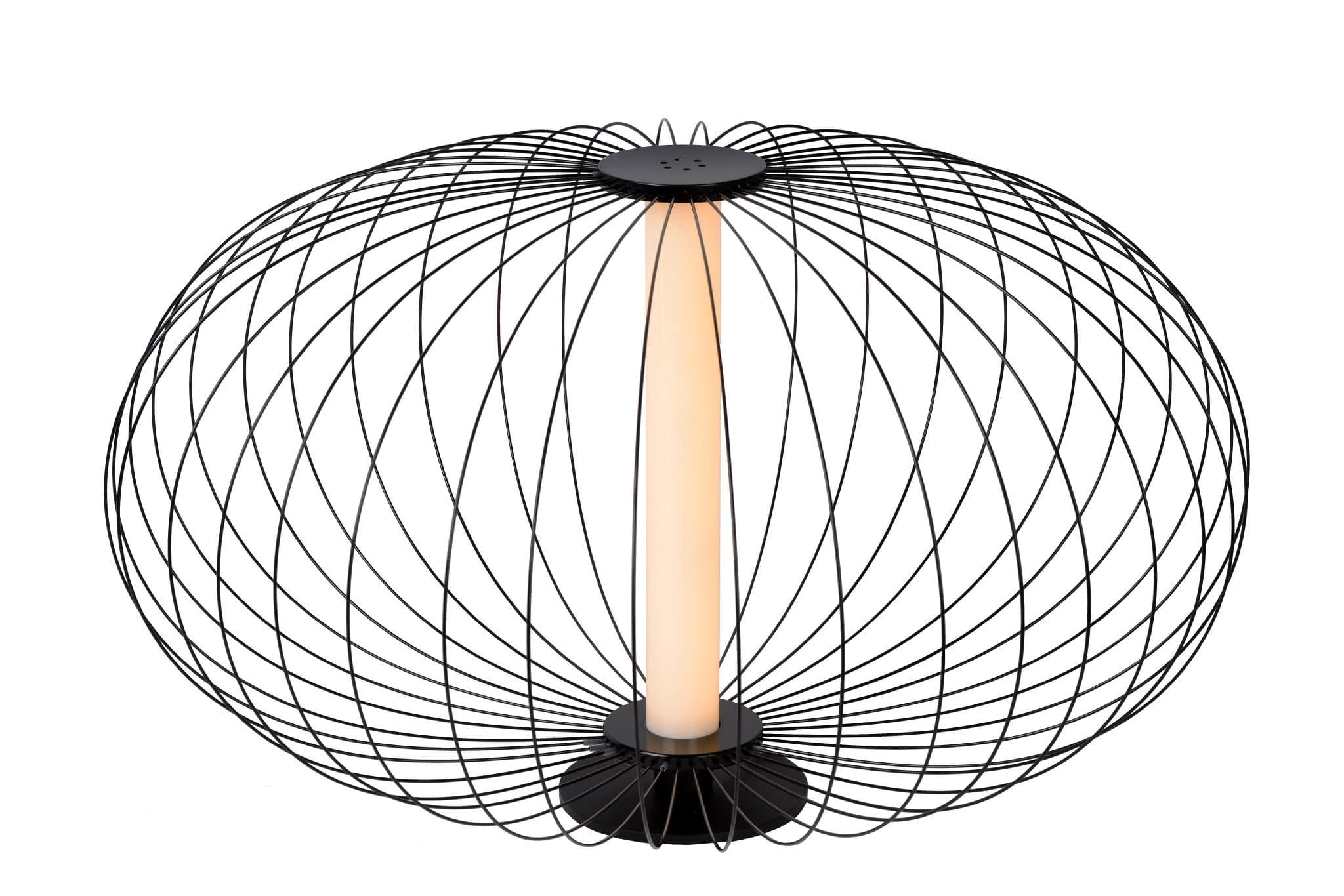 Lucide CARBONY Черный Настольная лампа 20514/50/30 — миниатюра 2