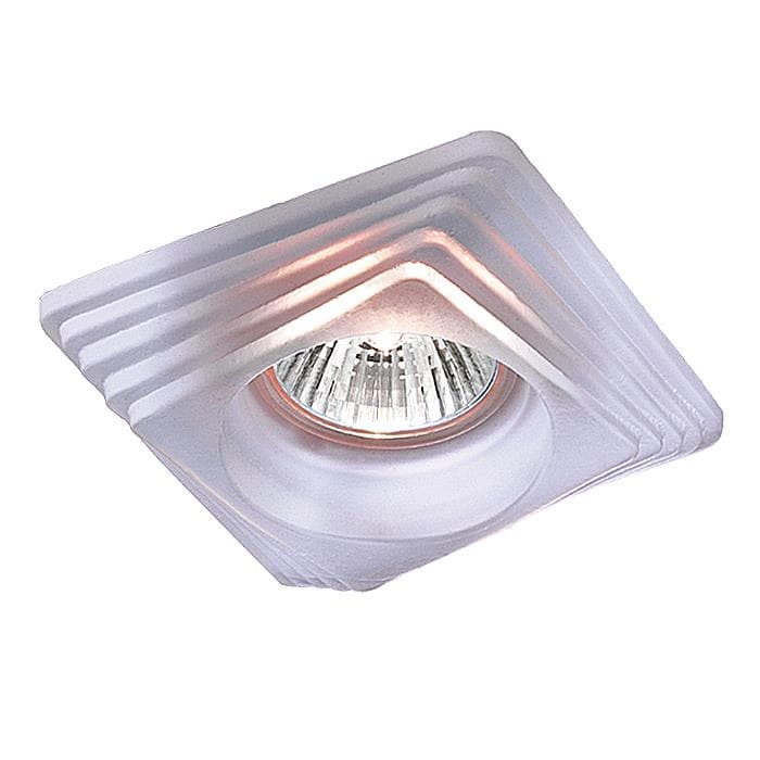 Novotech NT09 229 белый свет Встраиваемый НП светильник GX5.3 50W 12V GLASS 369126