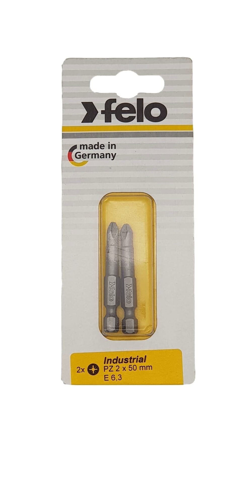 Felo Бита крестовая PZ 2X50, серия Industrial, 2 шт в блистере 03102536 — миниатюра 2