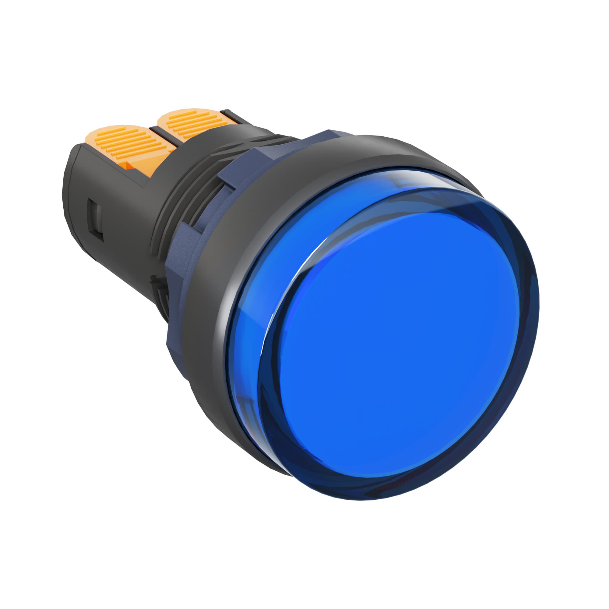 DKC Сигнальный индикатор со встроенным диодом 220В, синий, зажим Plug-In — миниатюра 1