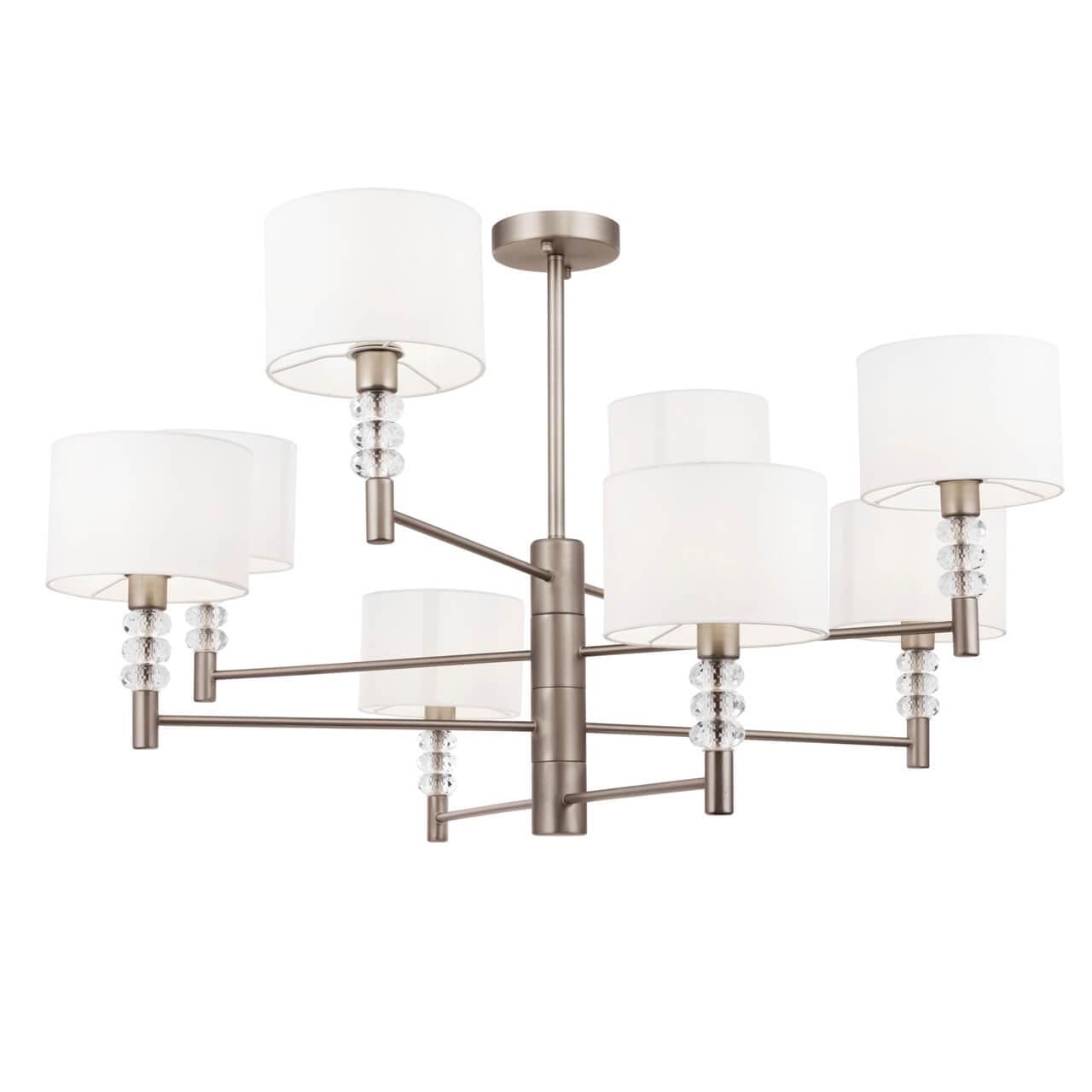 Maytoni Modern Lincoln Никель Люстра 8xE14 40W MOD527PL-08N — миниатюра 9