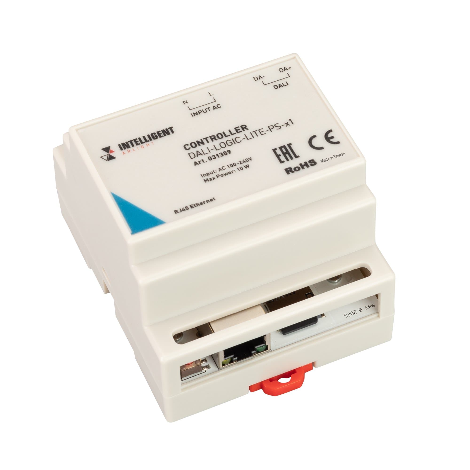 Arlight INTELLIGENT Контроллер DALI-LOGIC-LITE-PS-x1 (230B, Ethernet) (INTELLIGENT -) 031359