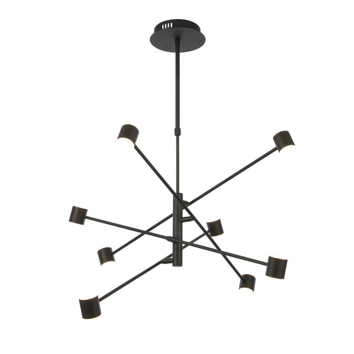 ST Luce SL1597.403.08 Светильник подвесной Черный/Белый LED 8*6W