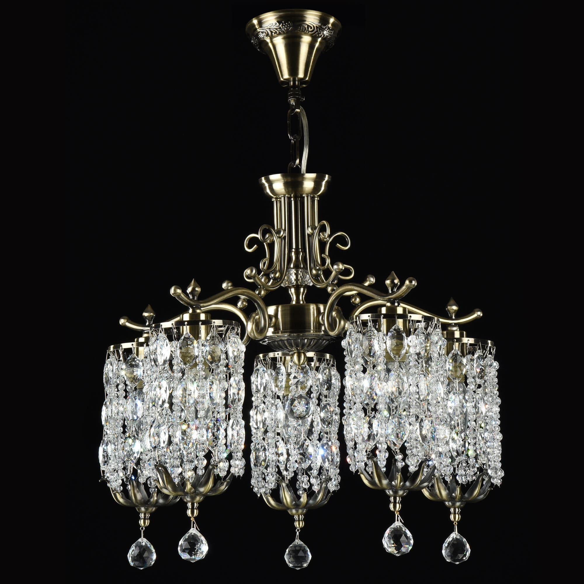 Maytoni Royal Classic Ronta Бронза Люстра 5xE14 60W DIA107-PL-05-R — миниатюра 3