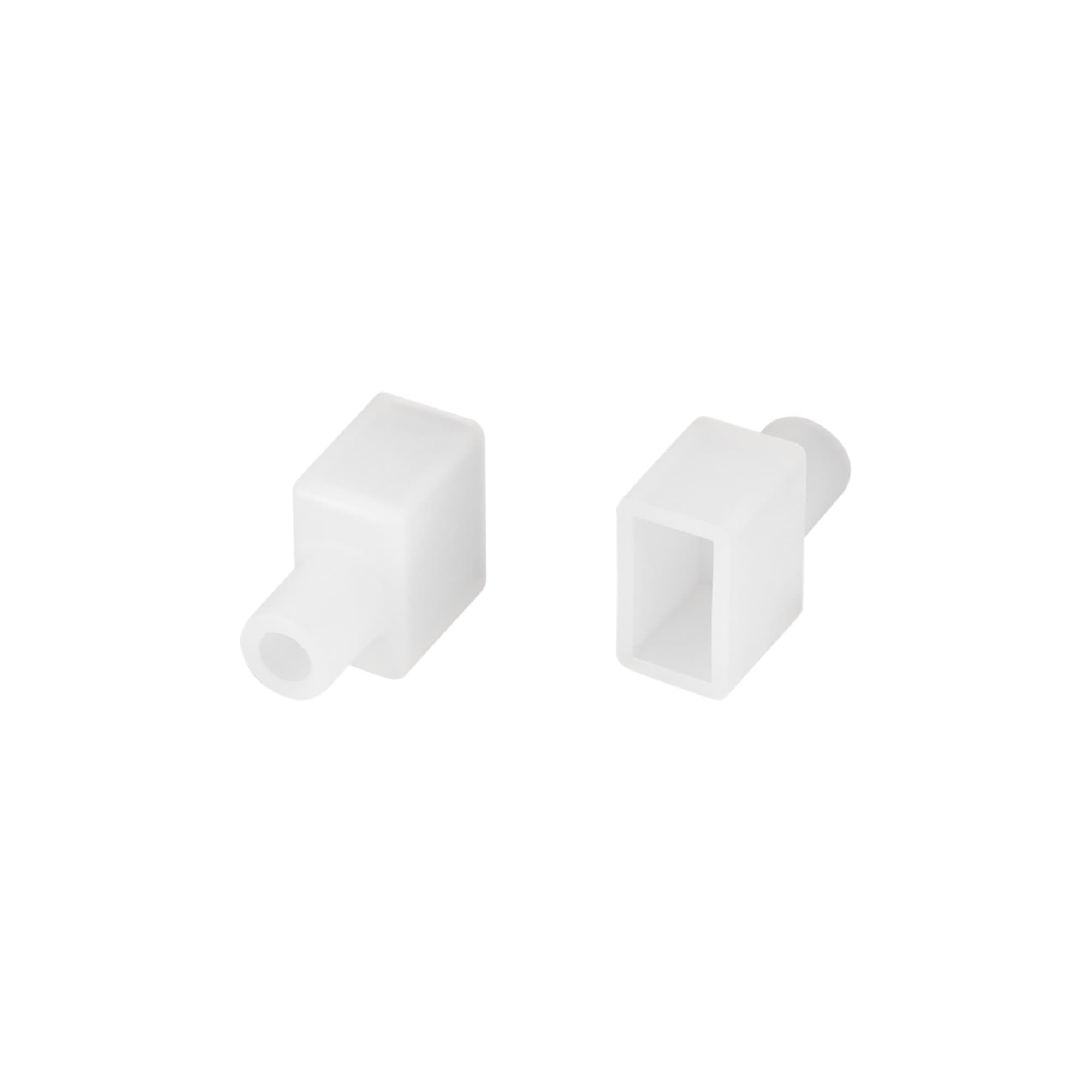 Arlight Заглушка WPH-FLEX-0612-SIDE WHITE с отверстием (Силикон) 040834