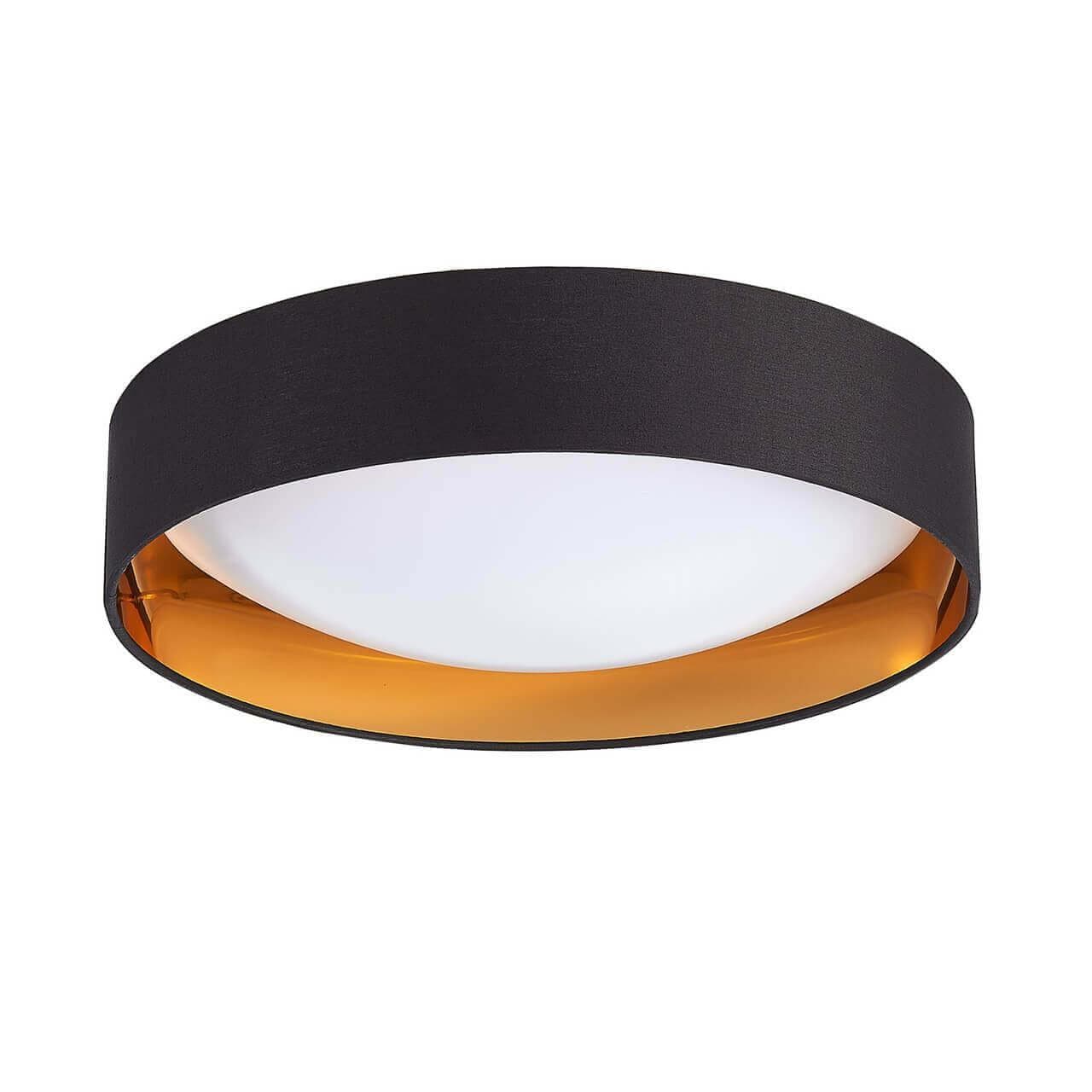 Evoluce SLE201102-01 Светильник потолочный Черный, Золото/Белый LED 1*24W 4000K