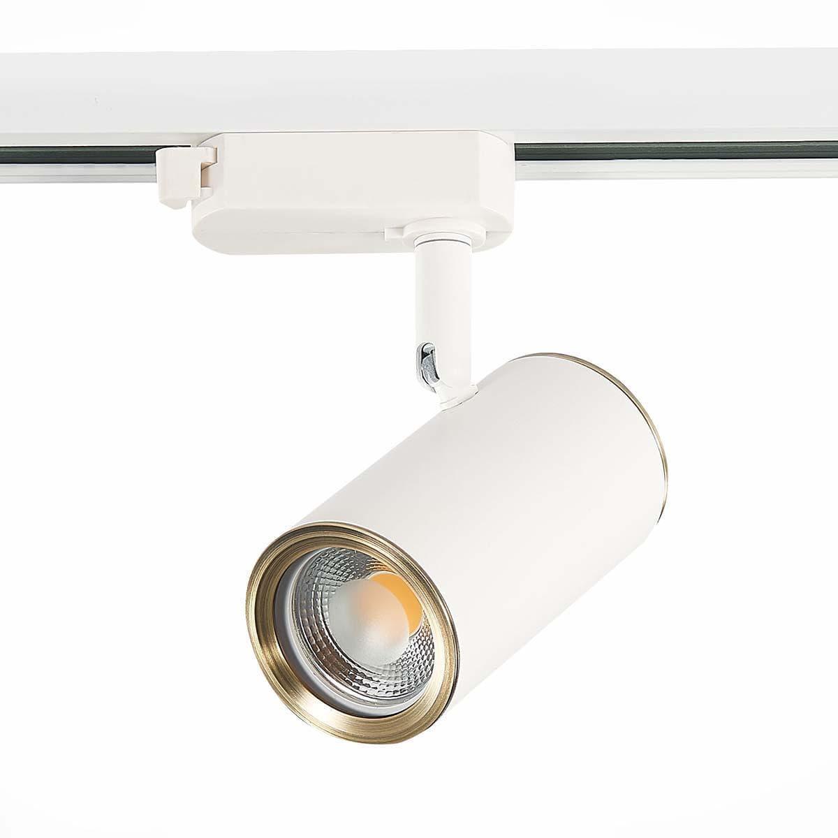 ST Luce ST301.536.01 Трековый светодиодный светильник Белый GU10 1*50W L104xW54xH111 220V Без ламп — миниатюра 1