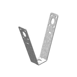 OSTEC Крепление к потолку и профнастилу 100 мм М8, толщ. 1,5 мм, Сендзимир цинк