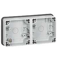 Legrand Plexo Коробка 2 постовая горизонтальная IP66 090493 — миниатюра 2
