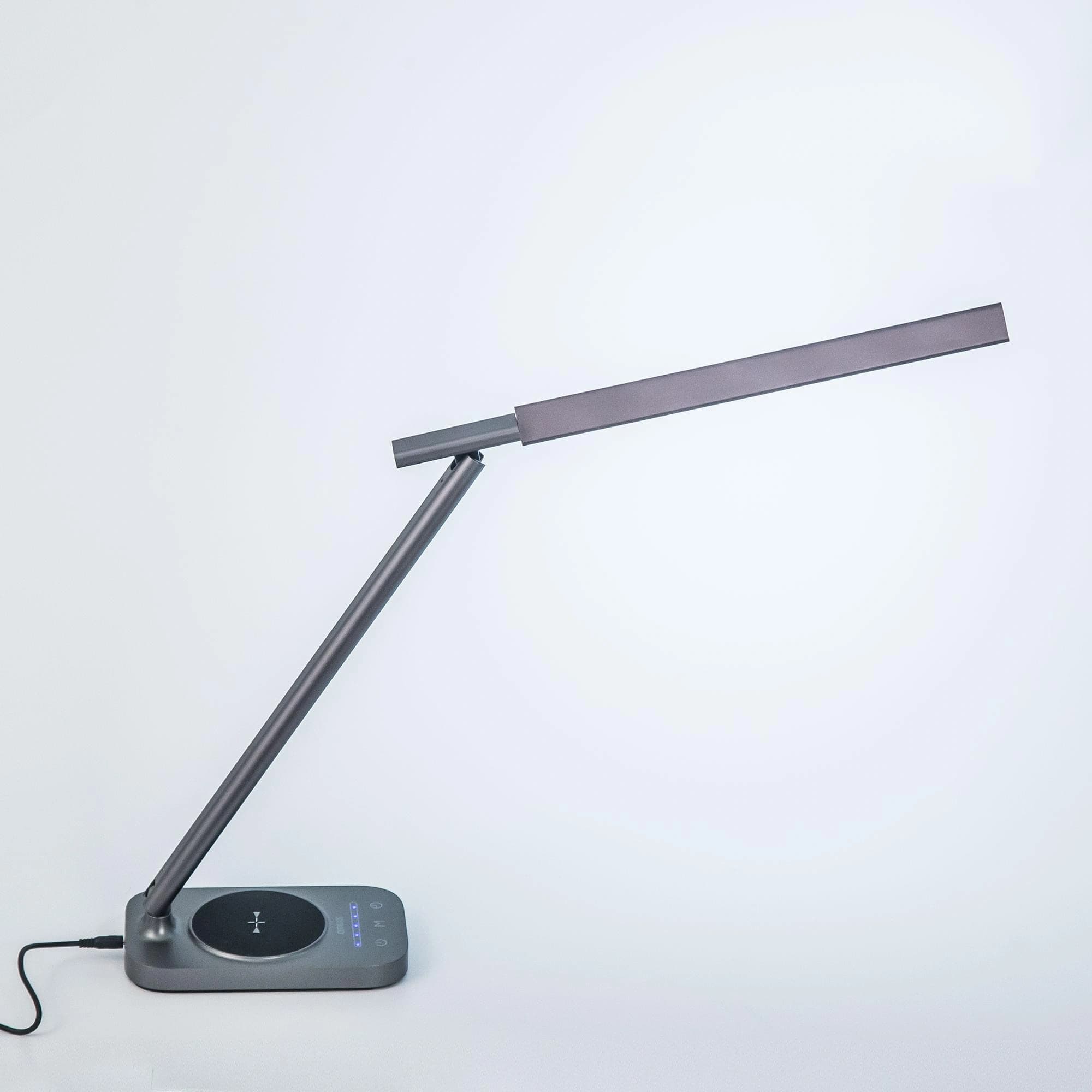 Citilux CL803052 Ньютон Графит, USB+Qi — миниатюра 8