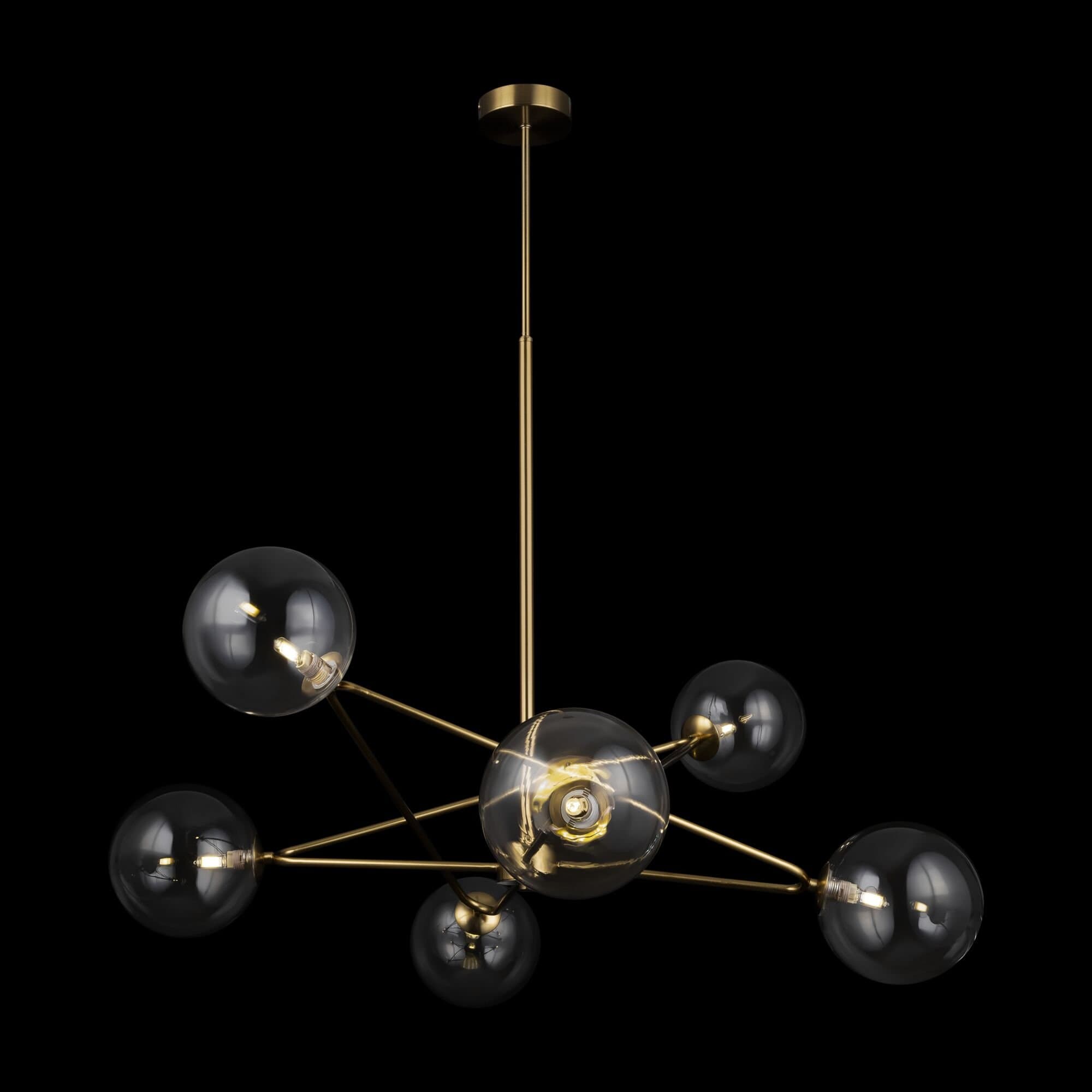 Freya Modern Латунь Светильник подвесной FR5144PL-06TR — миниатюра 3