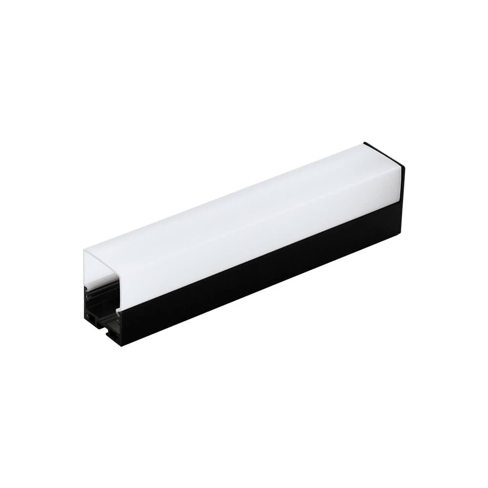 Eglo 99011 Накладной профиль SURFACE PROFILE 6, L1000, B35, H45, алюминий, черный/пластик, белый