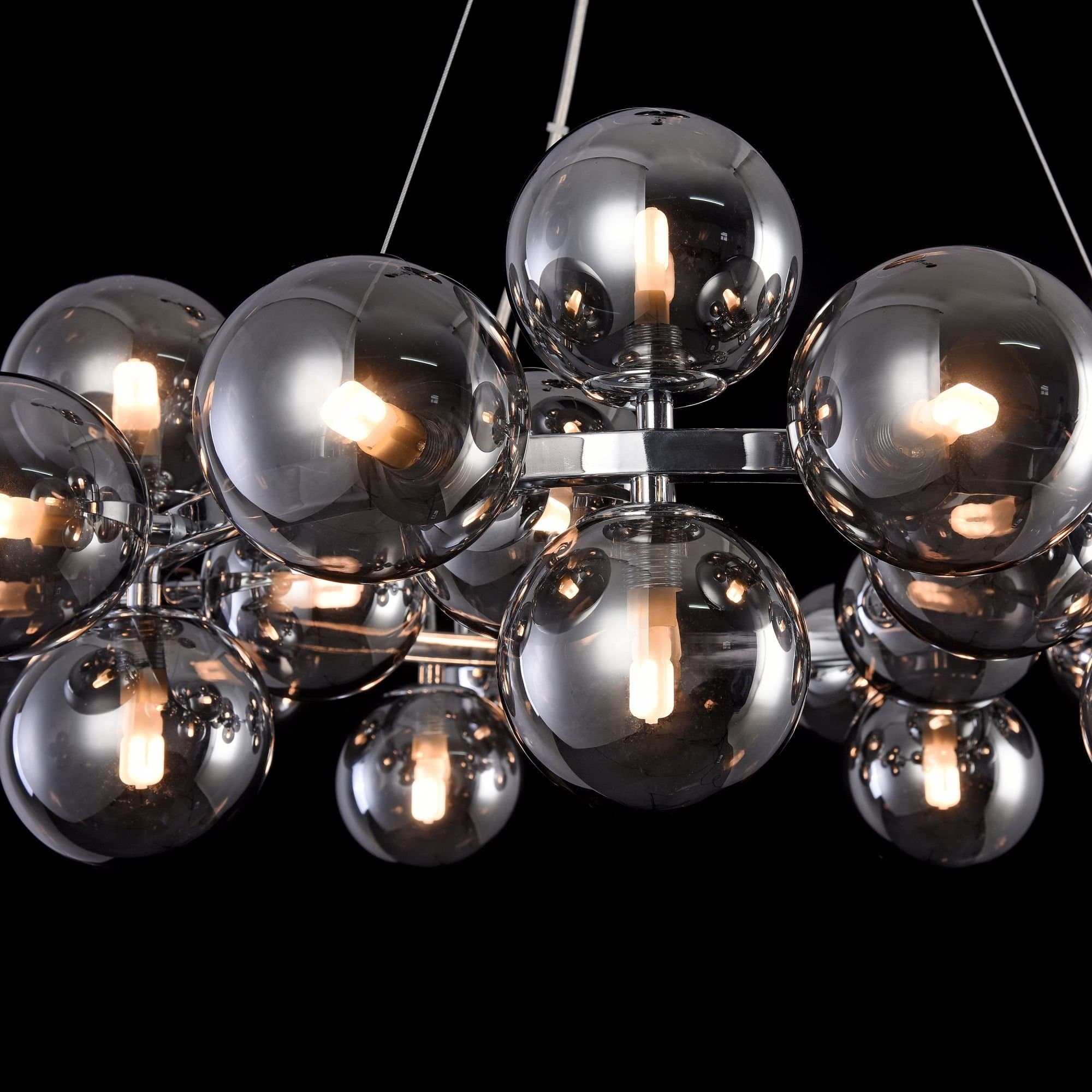 Maytoni Modern Dallas Хром Подвес 25xG9 28W MOD548PL-25CH — миниатюра 7
