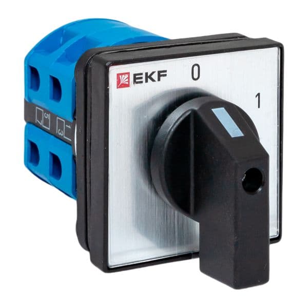 EKF Переключатель кулачковый ПК-1-14 25А 4P «0-1» IP65 — миниатюра 1