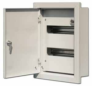 Dekraft Корпус металлический 430х330х120 24 мод. IP31 ЩРВ-24 — миниатюра 3