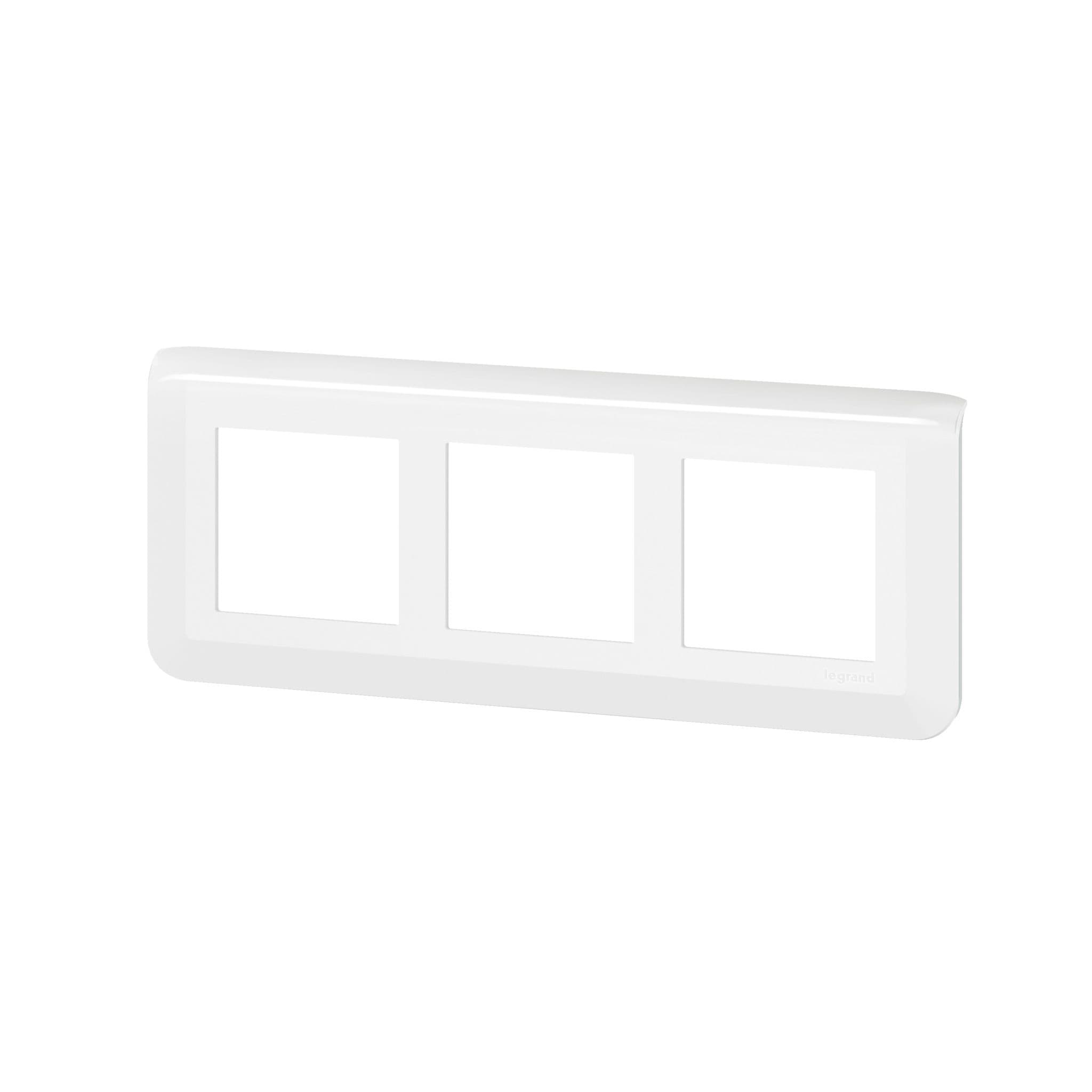 Legrand Mosaiс Рамка специальная - Программа Mosaic - 3x2 модуля - 57 мм - белая 078866L — миниатюра 3