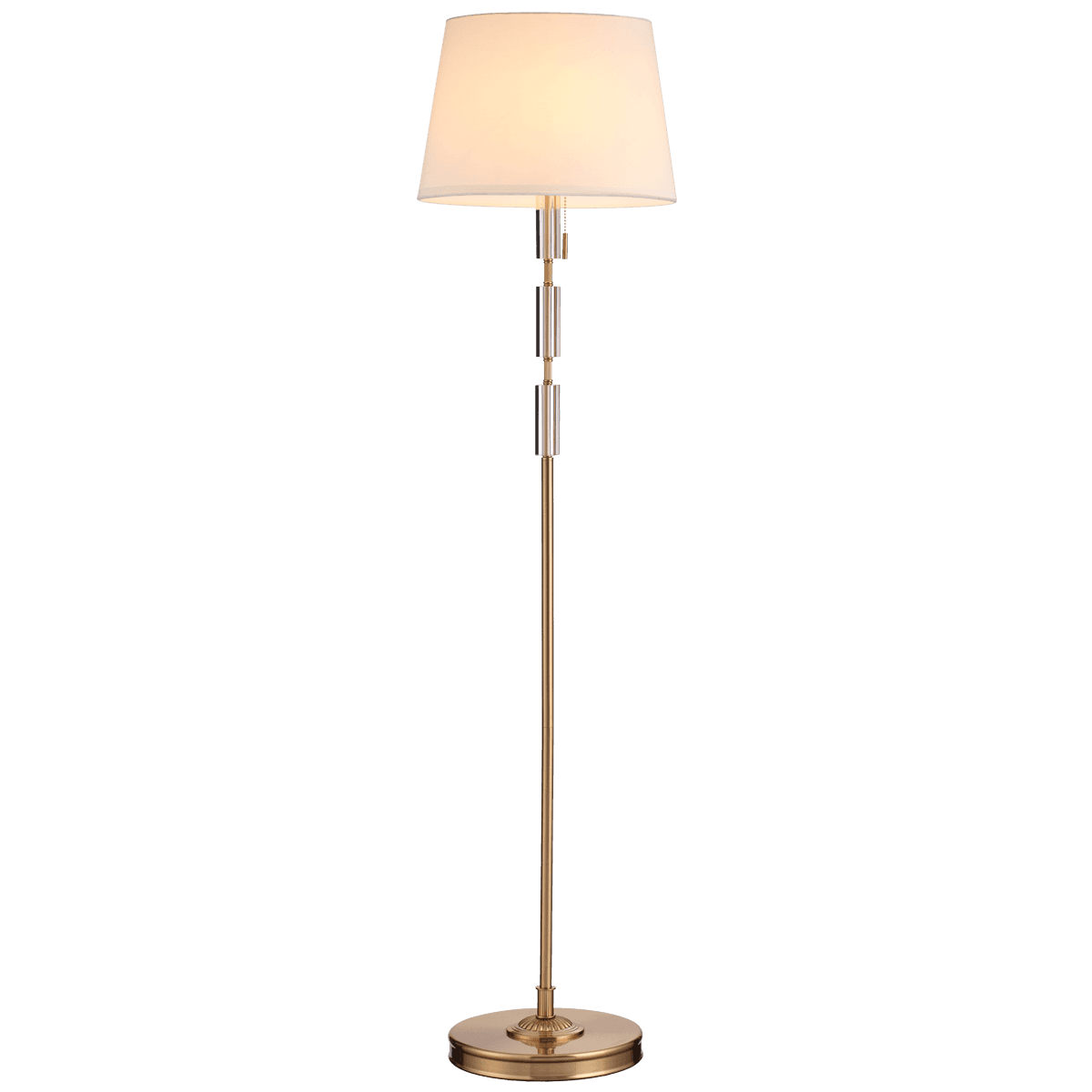 Odeon Light 4894/1F MODERN ODL_EX22 55 бронзовый/белый/абажур ткань Торшер E27 1*60W LONDON — миниатюра 2