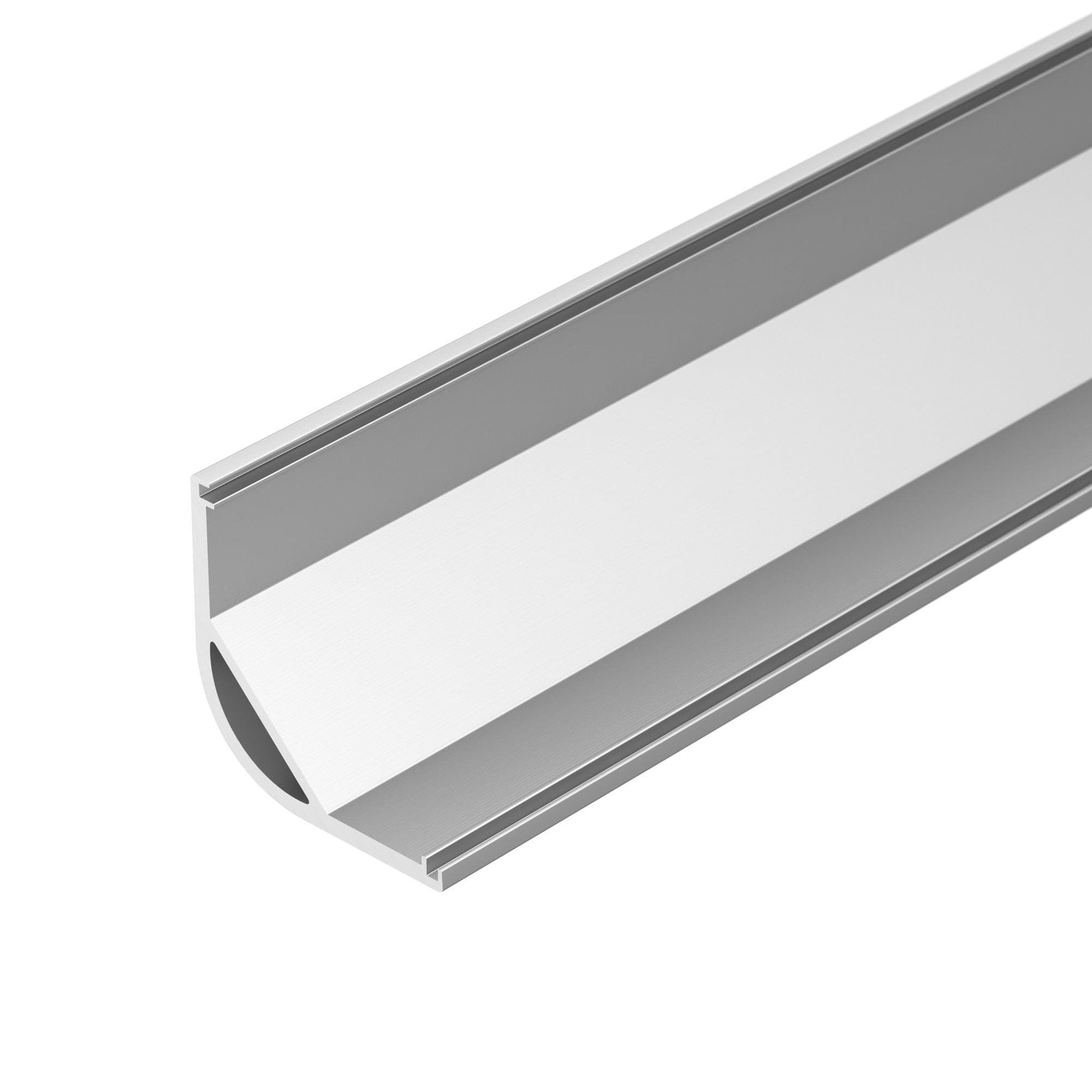 Arlight Профиль с экраном ARH-KANT-H30-2000 ANOD+OPAL ( Алюминий) 036771 — миниатюра 3