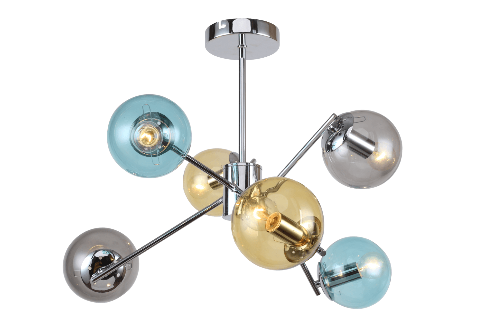 Freya Modern Nancy Хром Люстра FR5083PL-06CH — миниатюра 3