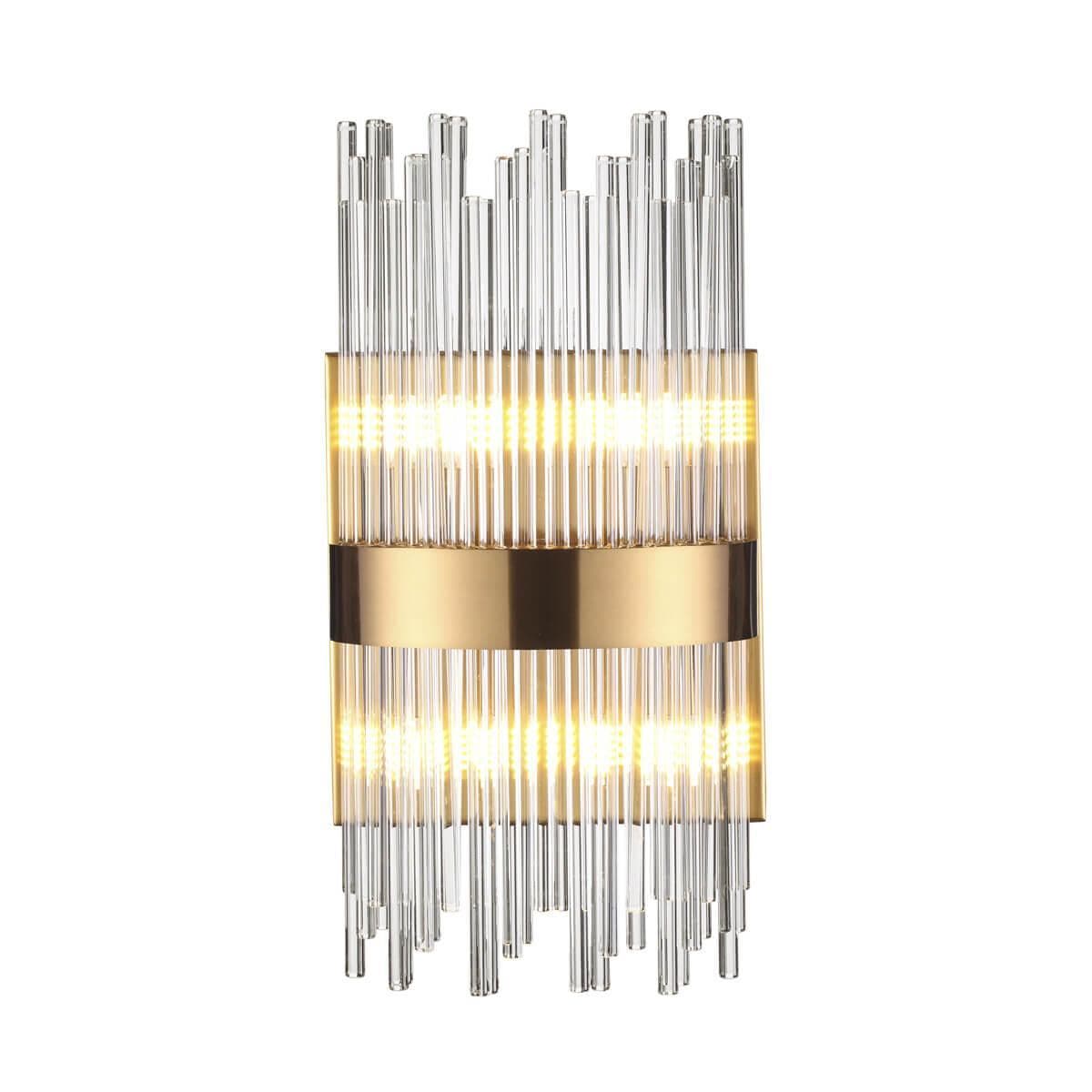 Odeon Light 4722/4W ODL20 427 бронзовый/стекло/прозрачный Бра G9 4*40W 220V FOCCO — миниатюра 1