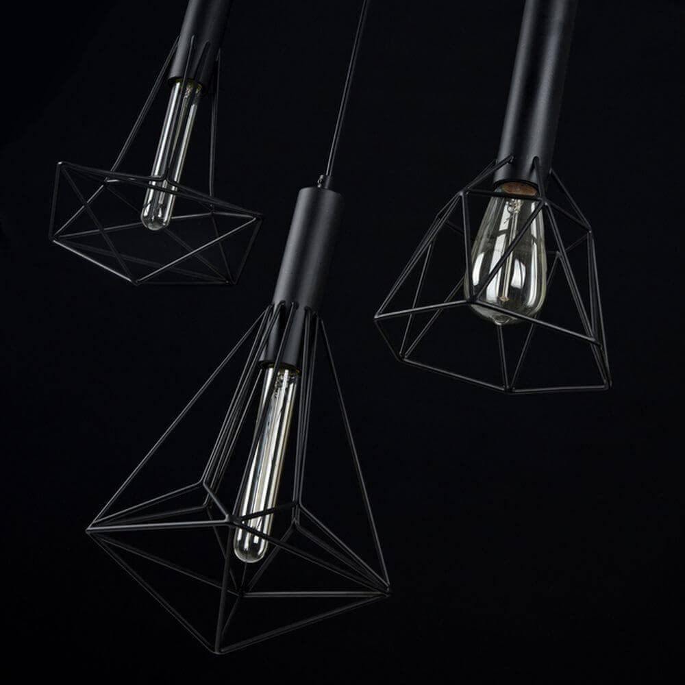 Maytoni Loft Spider Черный Подвес 3xE27 60W T021-03-B — миниатюра 11