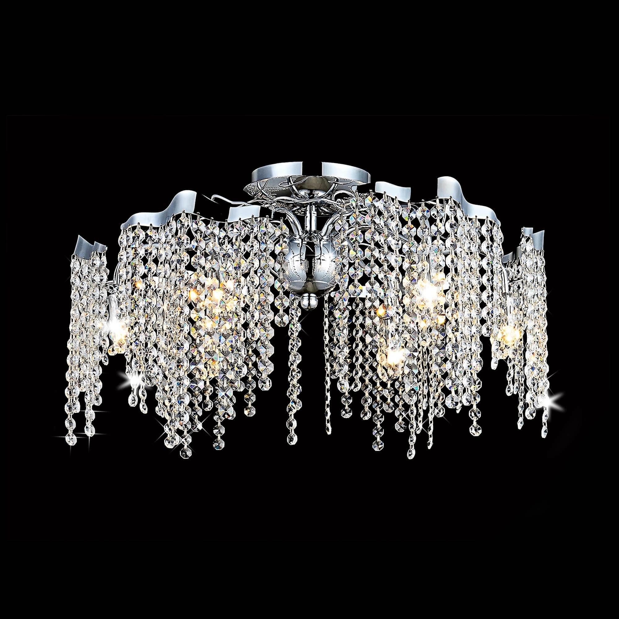 Citilux CL325161 Рита Хром+Прозр. Светильник Люстра