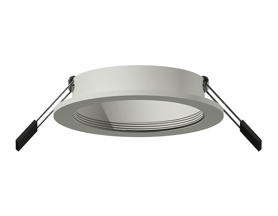 Ambrella Корпус светильника встраиваемый для насадок D60mm C6514 SGR серый песок D80*H25mm MR16 GU5.3 — миниатюра 1