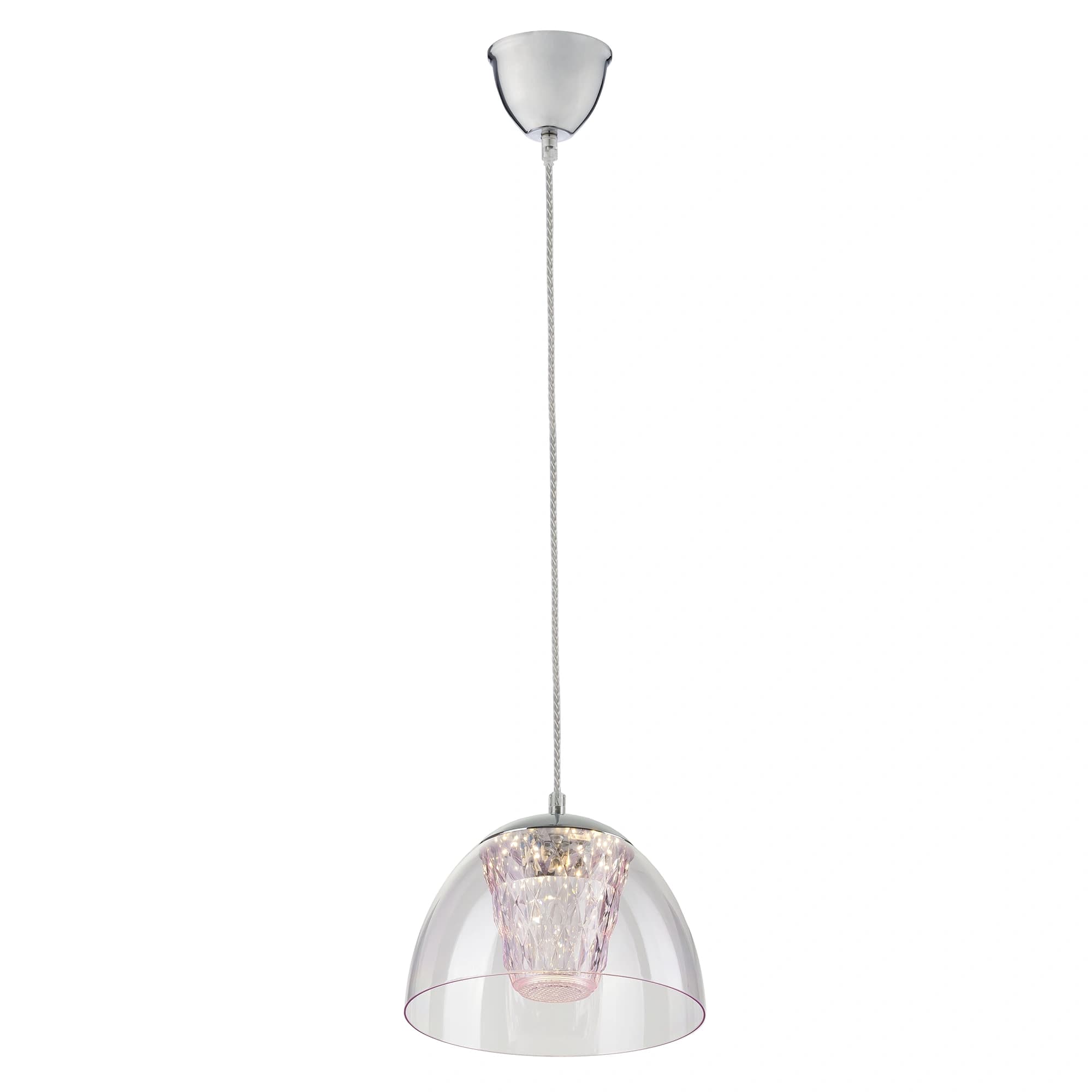 Citilux CL717114 Топаз Фиолетовый Подвес — миниатюра 4