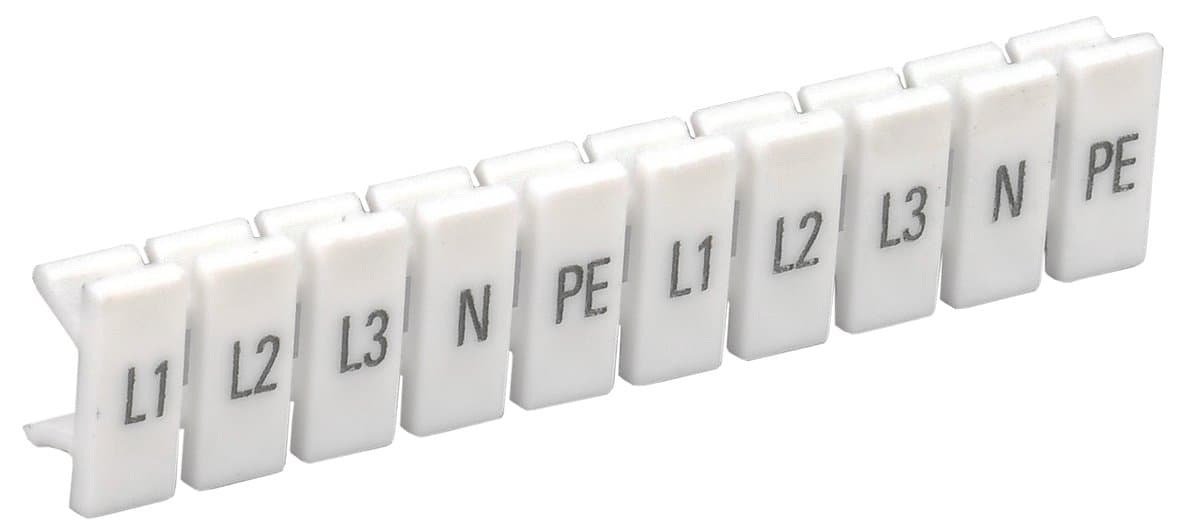 IEK Маркеры для КПИ-1,5мм2 с символами "L1, L2, L3, N, PE"
