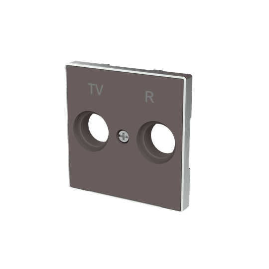 ABB SKY Тауп Накладка для TV-R розетки 2CLA855000A6301 — миниатюра 2