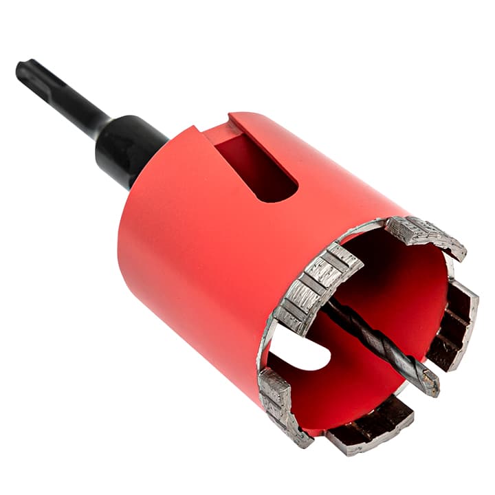 EKF Коронка алмазная Turbo Fast 68 DCH-68TRB Laser M16 Expert — миниатюра 2