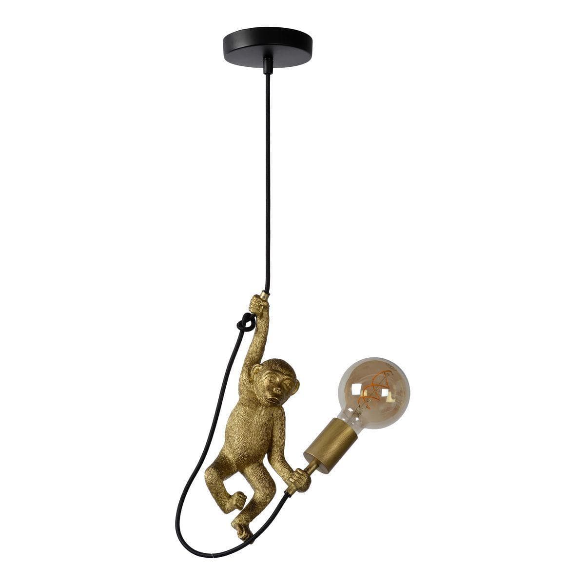 Lucide EXTRAVAGANZA CHIMP Черный Подвесной светильник 10402/01/30