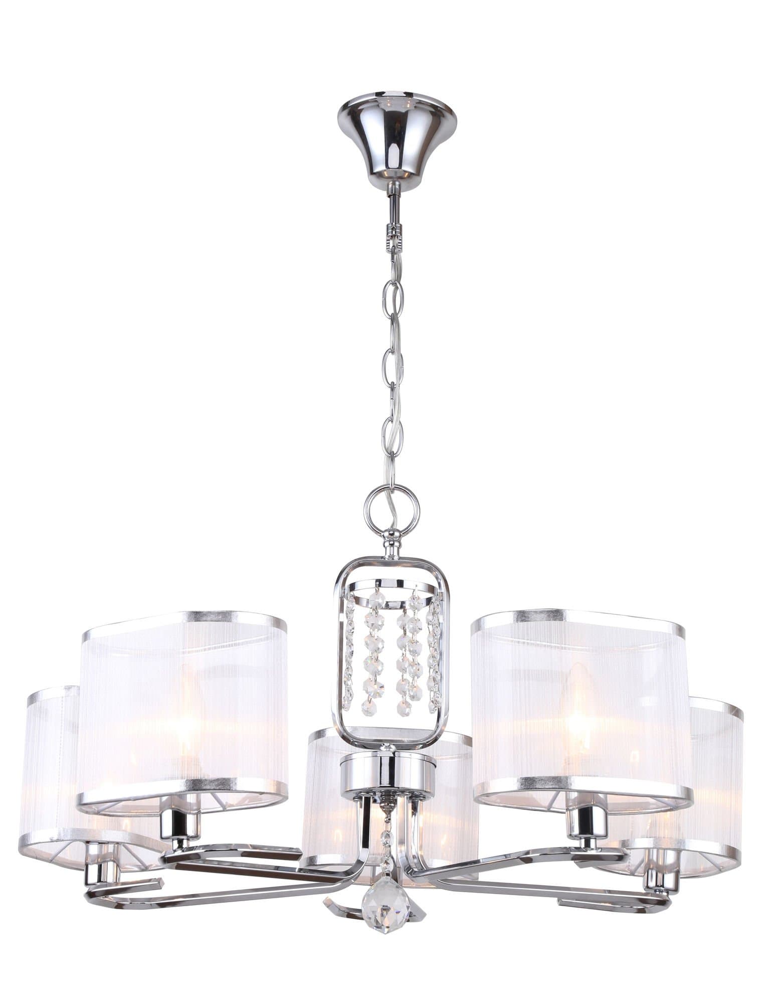 Freya Modern Elin Хром Люстра E14 40W FR5016PL-05CH — миниатюра 5
