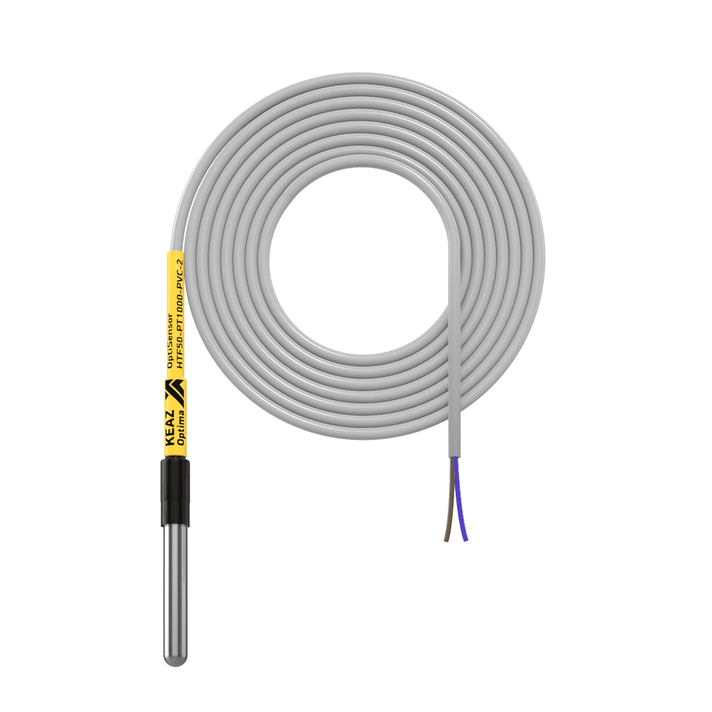 КЭАЗ Датчик температуры канальный OptiSensor HTF50-PT1000-PVC-2